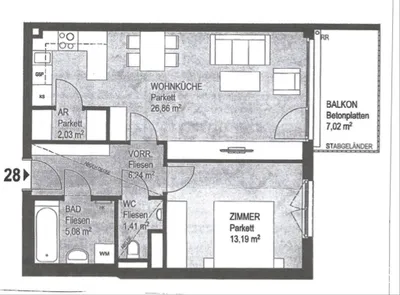 2-Zimmer-Wohnung kaufen in Wien – 55 m², € 280.000 – Bild 13 von 13