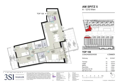 4-Zimmer-Wohnung kaufen in Wien – 94,5 m², € 830.600 – Bild 9 von 9
