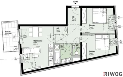 3-Zimmer-Wohnung kaufen in Wien – 64,68 m², € 494.700 – Bild 52 von 52