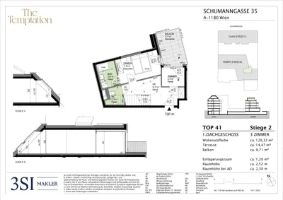 3-Zimmer-Wohnung kaufen in Wien – 120,32 m², € 1.096.000 – Bild 12 von 13
