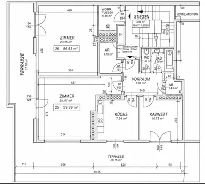 2-Zimmer-Wohnung kaufen in Wien – 59,39 m², € 299.000 – Bild 8 von 8