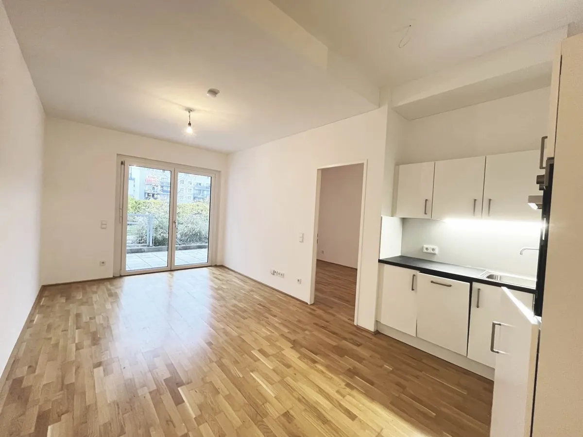 Neubauwohnung mit 2 Zimmern und Terrasse - im Zentrum von St. Pölten! - Ansicht 2