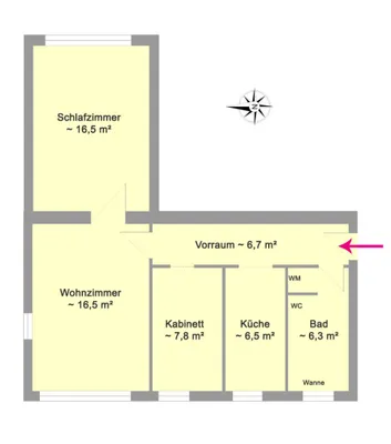 3-Zimmer-Wohnung kaufen in Wien – 60 m², € 245.000 – Bild 14 von 14