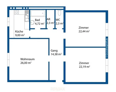 3-Zimmer-Wohnung kaufen in Gänserndorf – 105 m², € 265.000 – Bild 12 von 13