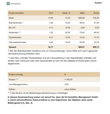 1-Zimmer-Wohnung mieten in Wien – 46,11 m², € 853 – Bild 10 von 10