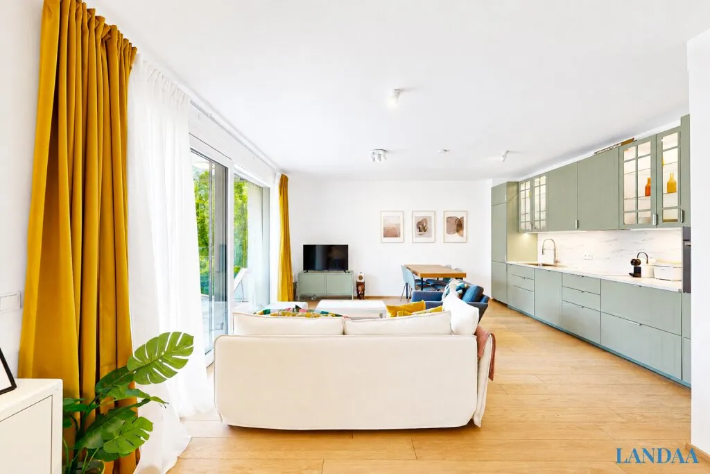 Wunderschöne Eigentumswohnung in begehrter Grünlage des 18. Bezirks mit sonniger Loggia - Widok 2