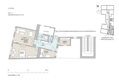 2-Zimmer-Wohnung kaufen in Wien – 67,75 m², € 529.000 – Bild 42 von 42
