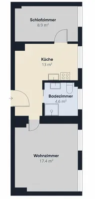 2-Zimmer-Wohnung kaufen in Graz – 42,6 m², € 149.900 – Bild 23 von 23