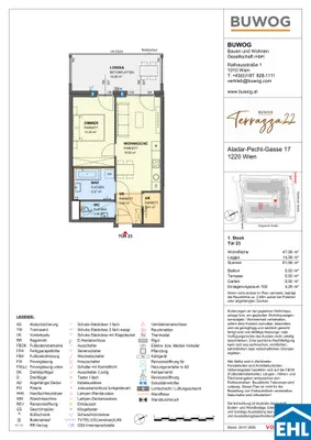 Immobilie kaufen in Wien – 47,08 m², € 343.000 – Bild 9 von 9