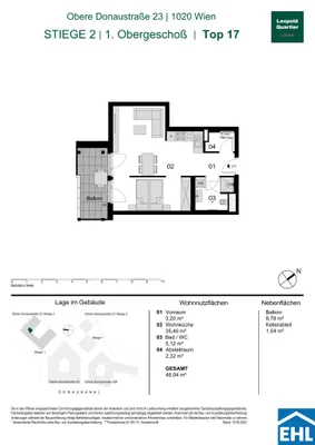 Immobilie kaufen in Wien – 46,04 m², € 390.000 – Bild 35 von 35
