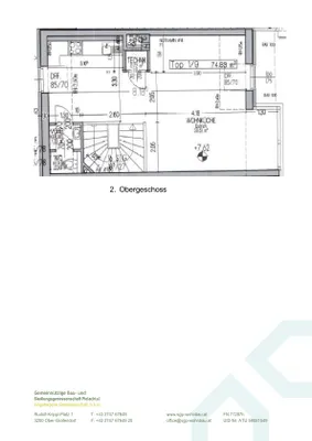 3-Zimmer-Wohnung mieten in Sankt Pölten Land – 74,83 m², € 860 – Bild 2 von 10