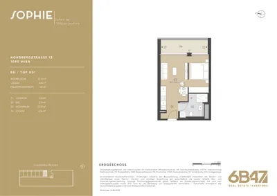 2-Zimmer-Wohnung kaufen in Wien – 32,41 m², € 295.000 – Bild 13 von 13