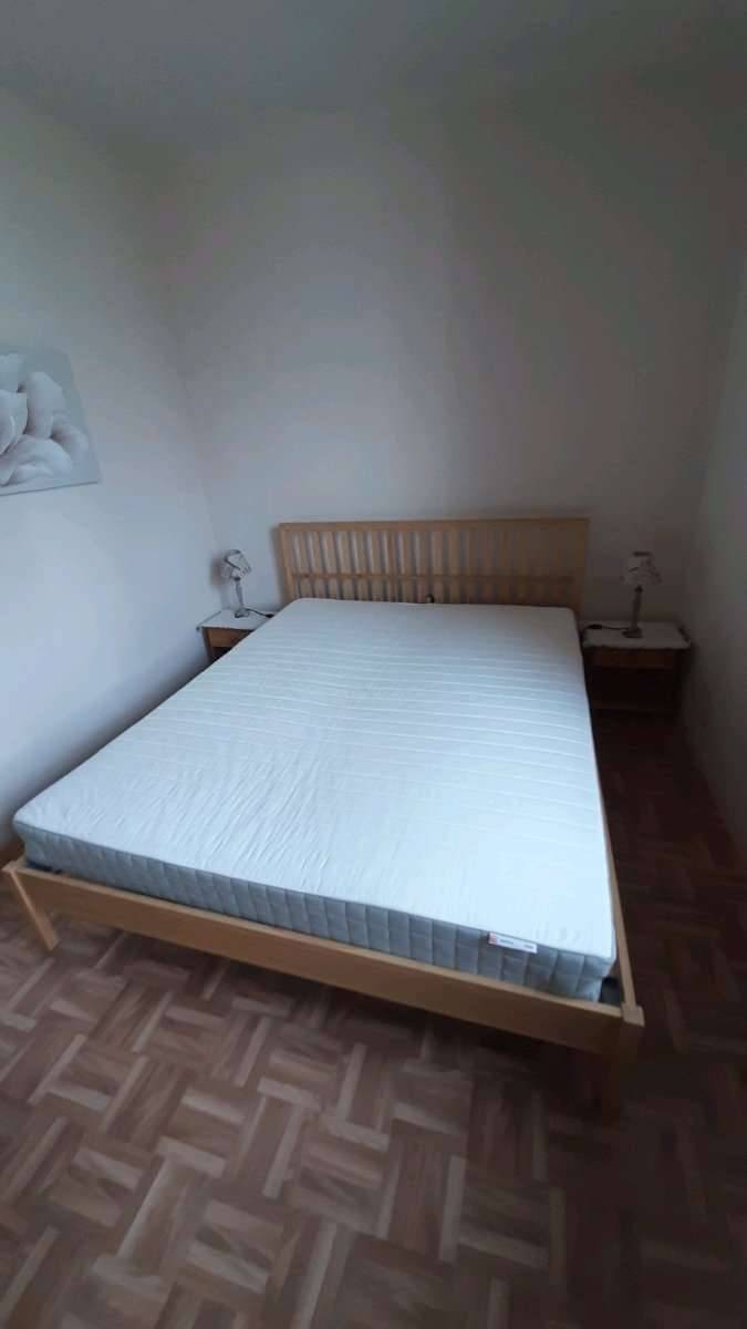 Bambus Bett mit lattenrost 160200,  90,- (1220 Wien) - willhaben