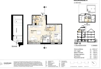 2-Zimmer-Wohnung kaufen in Wien – 46,08 m², € 545.000 – Bild 26 von 26