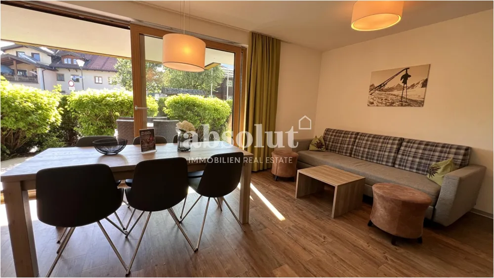 2-Schlafzimmerwohnung mit Terrasse im Zentrum von Kaprun - touristische Vermietung & Investment! - Widok 2