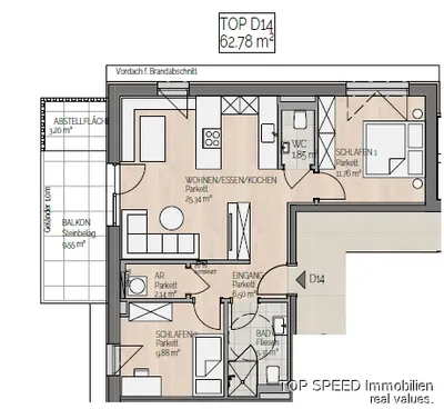 3-Zimmer-Wohnung kaufen in Liezen – 62,78 m², € 472.863 – Bild 8 von 8