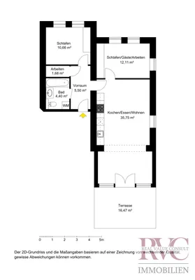 3-Zimmer-Wohnung mieten in Salzburg Stadt – 70,1 m², € 1.750 – Bild 6 von 8