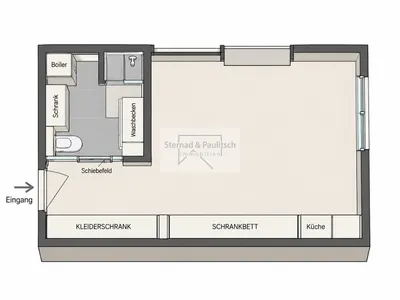 1-Zimmer-Immobilie kaufen in Graz – 34,95 m², € 207.000 – Bild 9 von 11