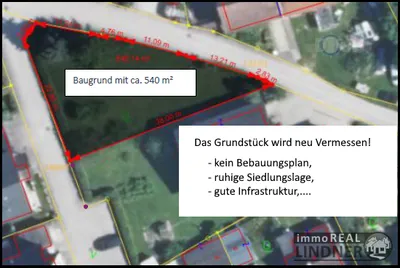 Grundstück kaufen in Linz Land – 540 m², € 189.000 – Bild 3 von 5