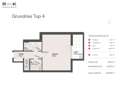 3-Zimmer-Wohnung kaufen in Salzburg Stadt – 93,87 m², € 1.380.000 – Bild 6 von 7