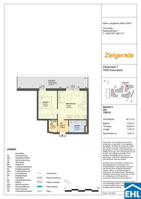 2-Zimmer-Wohnung kaufen in Eisenstadt – 40,15 m², € 207.000 – Bild 13 von 13