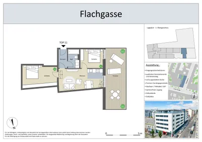3-Zimmer-Wohnung mieten in Wien – 54 m², € 1.149 – Bild 12 von 12