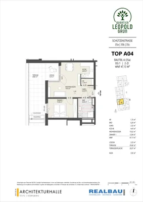 2-Zimmer-Wohnung kaufen in Innsbruck – 45,79 m², € 386.400 – Bild 5 von 5