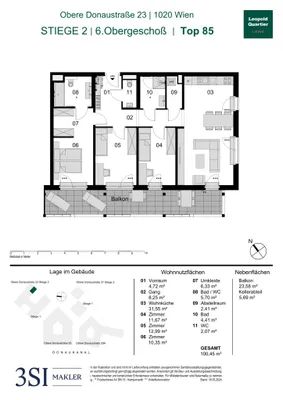 4-Zimmer-Wohnung kaufen in Wien – 100,45 m², € 1.138.000 – Bild 23 von 23