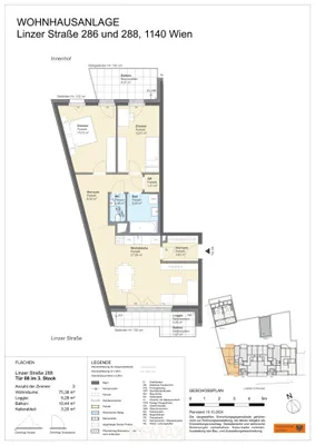 3-Zimmer-Wohnung kaufen in Wien – 75,38 m², € 538.600 – Bild 5 von 5