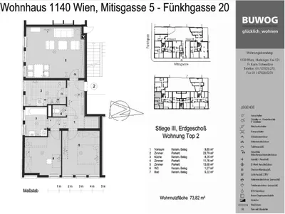 3-Zimmer-Wohnung kaufen in Wien – 74,45 m², € 279.900 – Bild 30 von 31