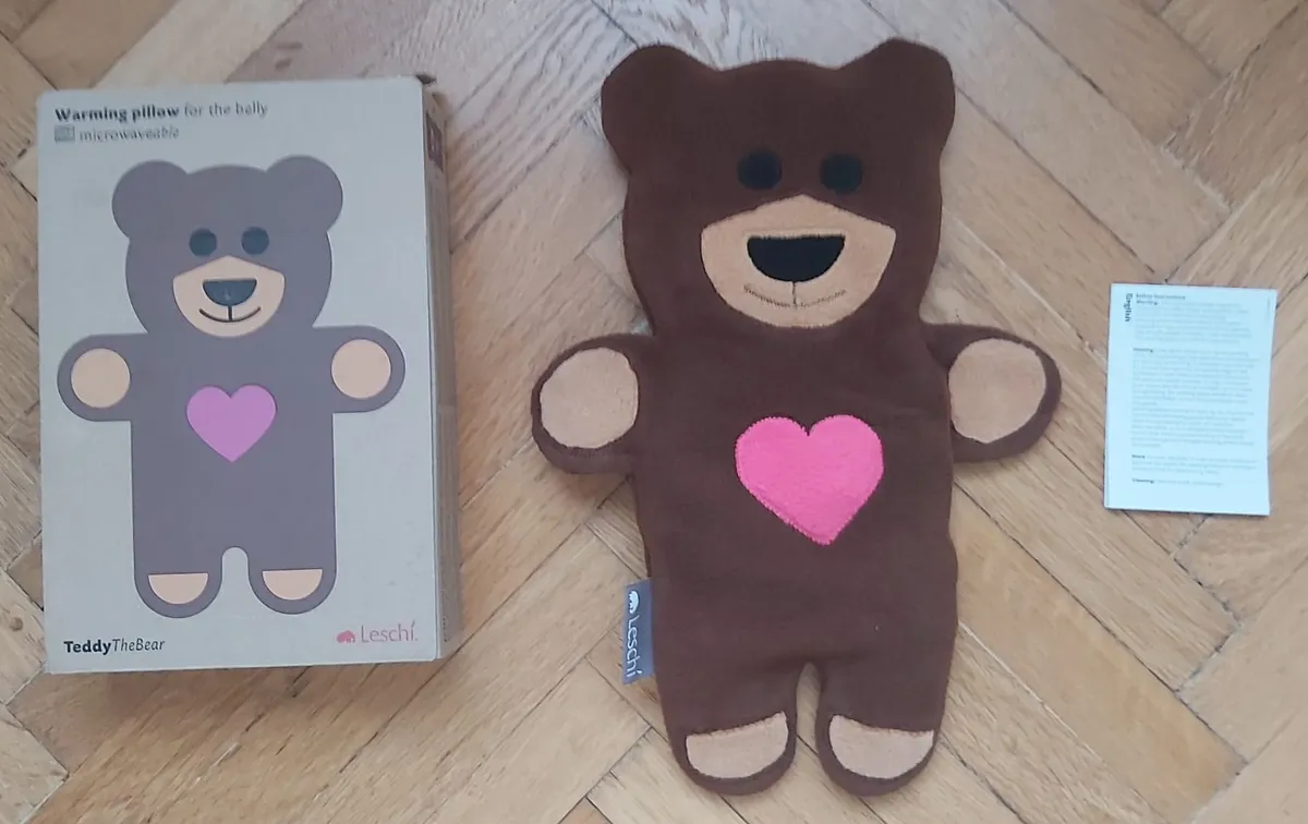 NEU Leschi Teddy the Bear Wärmekissen Wärmetier OVP