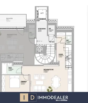 3-Zimmer-Wohnung kaufen in Wien – 95 m², € 649.000 – Bild 17 von 18