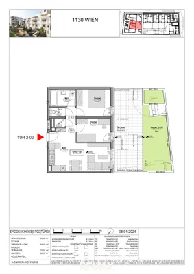 3-Zimmer-Wohnung kaufen in Wien – 54,45 m², € 495.000 – Bild 9 von 9