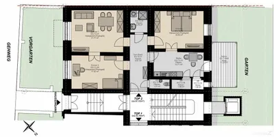 3-Zimmer-Wohnung kaufen in Graz – 87,53 m², € 514.707 – Bild 2 von 2