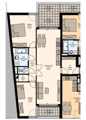 3-Zimmer-Wohnung mieten in Wien – 83,71 m², € 2.039 – Bild 16 von 16