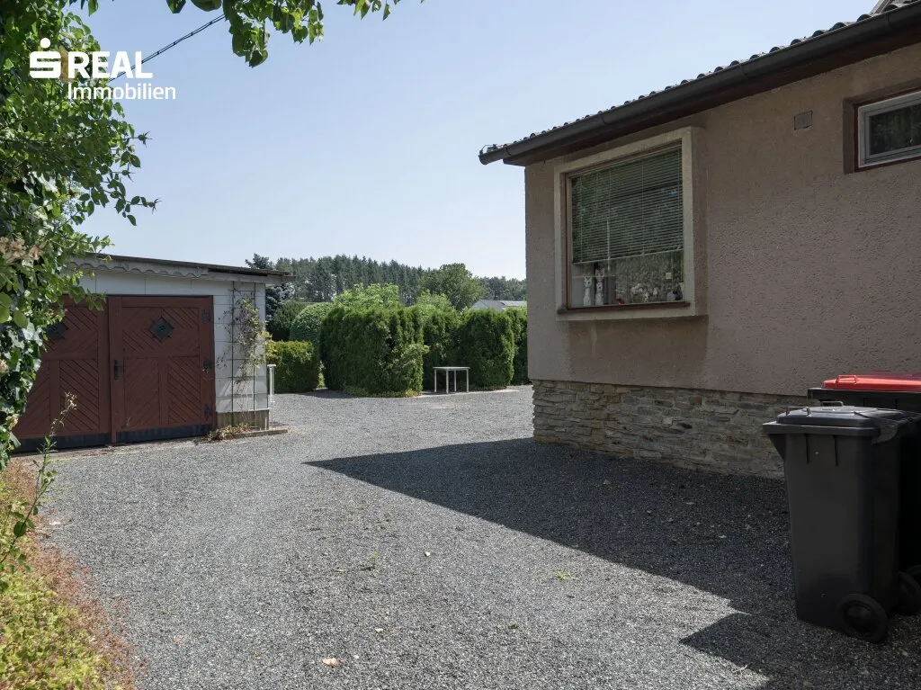 Interessante Liegenschaft auf 1.958m² Grund - 120m² Wohnfläche plus Garage, Lager, Schuppen, Keller und Rohdachboden! - Widok 2