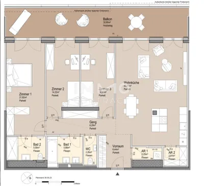 4-Zimmer-Wohnung kaufen in Wien – 127,61 m², € 1.581.900 – Bild 26 von 26