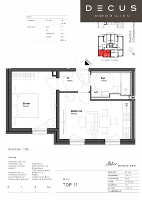 2-Zimmer-Wohnung kaufen in Wien – 38,62 m², € 234.225 – Bild 13 von 13