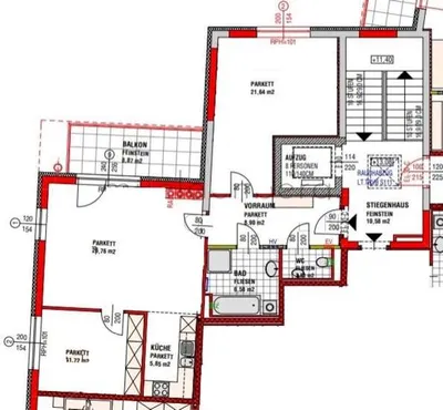 3-Zimmer-Gewerbeimmobilie mieten in Oberwart – 84 m², € 895 – Bild 3 von 11