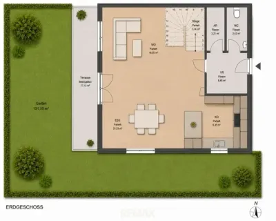 5-Zimmer-Haus kaufen in Graz-Umgebung – 110 m², € 469.076 – Bild 5 von 6