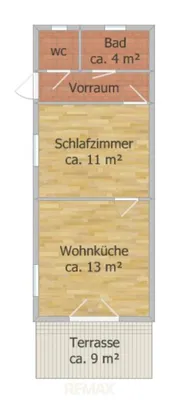 2-Zimmer-Immobilie kaufen in Eisenstadt - Umgebung – 35 m², € 135.000 – Bild 14 von 14