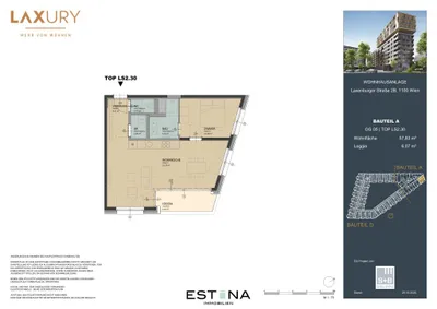 2-Zimmer-Wohnung kaufen in Wien – 57,8 m², € 420.000 – Bild 11 von 12
