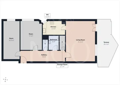 Wohnung mieten in Wien – 93,7 m², € 1.800 – Bild 13 von 13