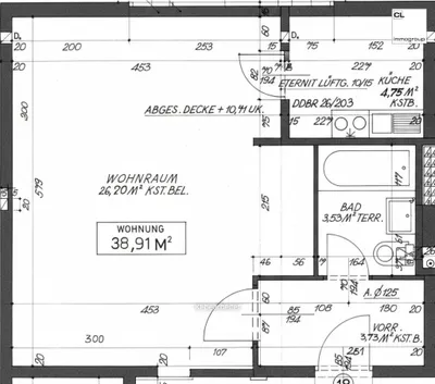 1-Zimmer-Wohnung kaufen in Salzburg Stadt – 38,91 m², € 197.000 – Bild 8 von 8