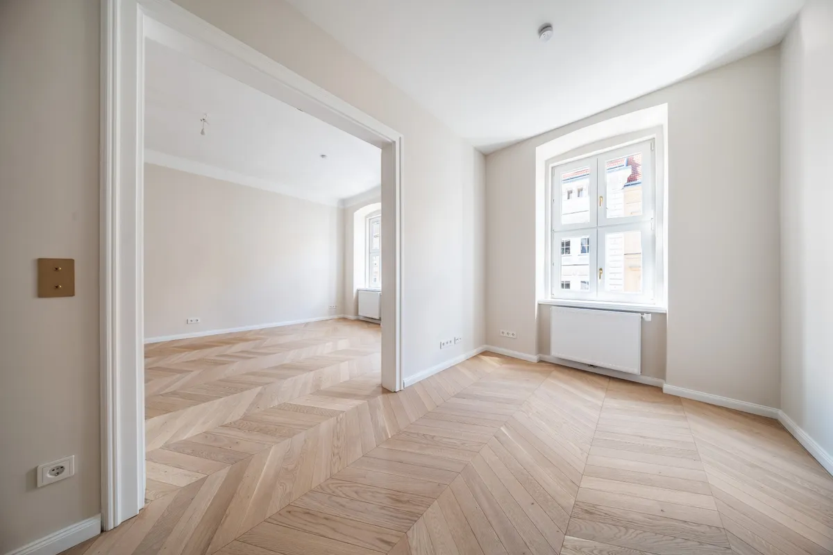 Exklusive Altbauwohnung im Erstbezug nach hochwertiger Sanierung - Burggasse / Neubaugasse - provisionsfrei - Ansicht 2