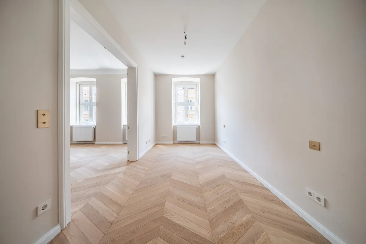 Exklusive Altbauwohnung im Erstbezug nach hochwertiger Sanierung - Burggasse / Neubaugasse - provisionsfrei - Ansicht 3
