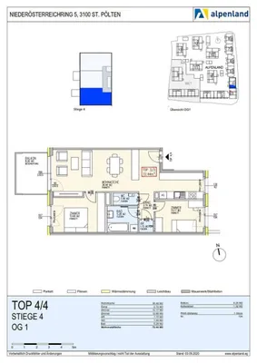 3-Zimmer-Wohnung mieten in Sankt Pölten – 72,44 m², € 619 – Bild 8 von 8