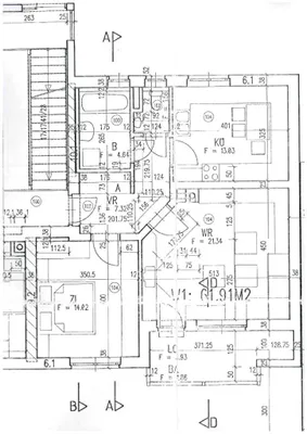 2-Zimmer-Wohnung mieten in Weiz – 61,91 m², € 644 – Bild 3 von 3