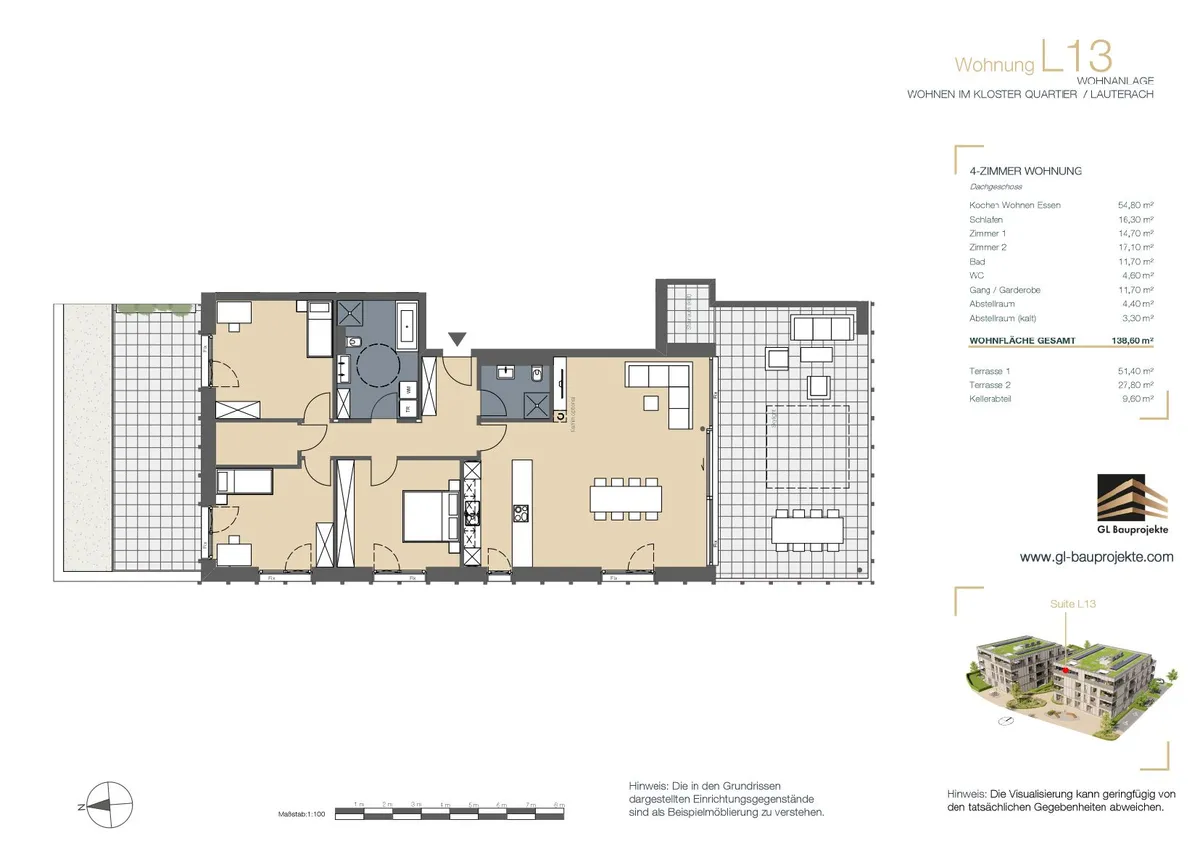 Apartment in Lauterach, Bezirk Bregenz - Ansicht 2
