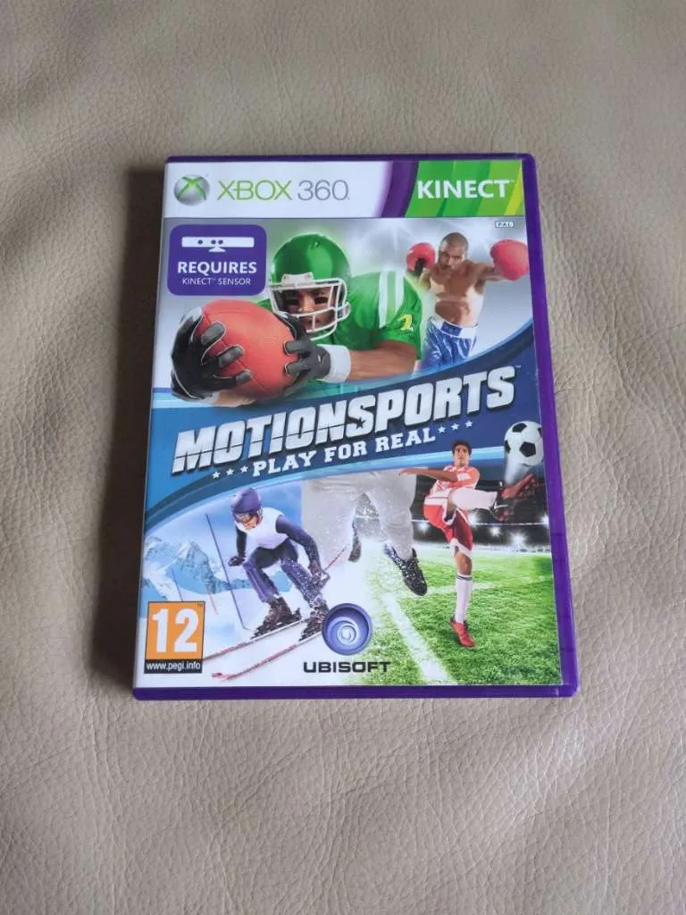 Xbox 360 Kinect Motion Sports Play for Real PEGI